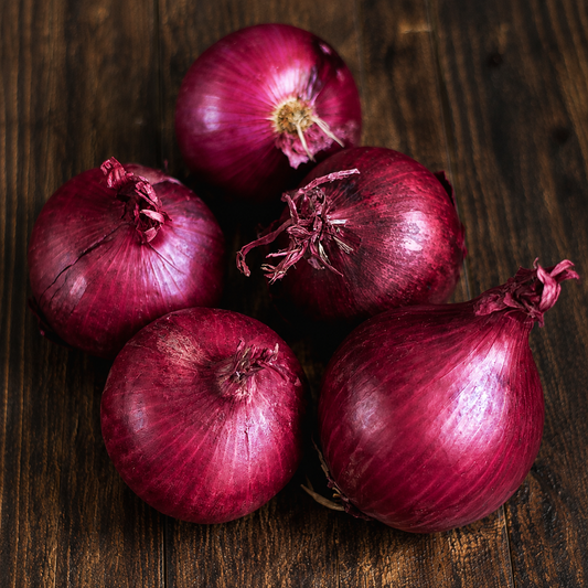Cebolla cabezona morada Orgánica